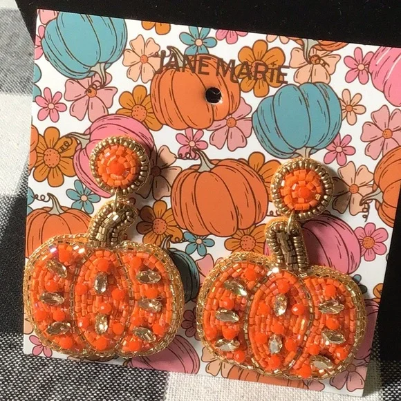 EARRINGS PUMPKINS 🎃🎃 - Picture 4 of 4